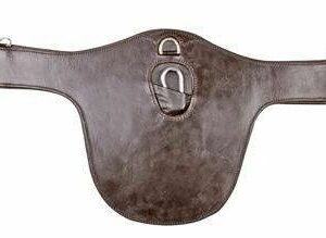 Sangle bavette HKM brune