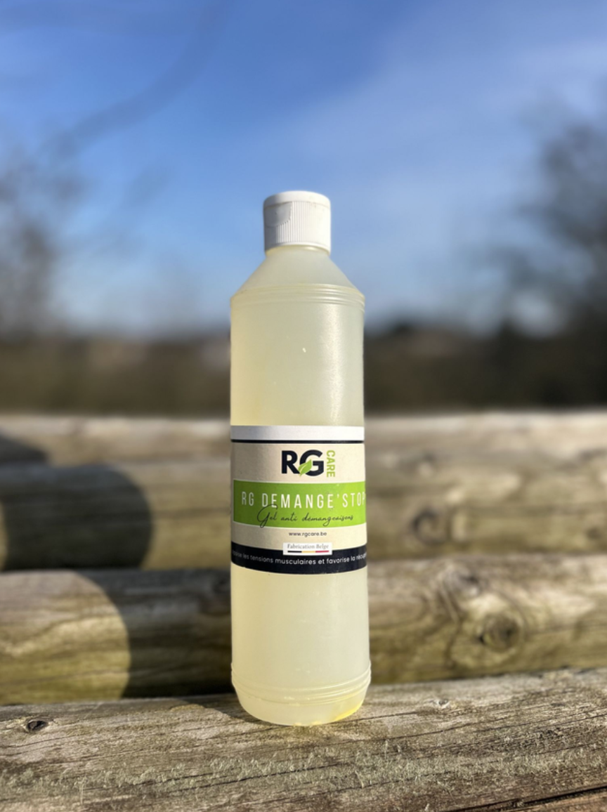 Démange Stop - Gel anti démangeaisons pour chevaux
