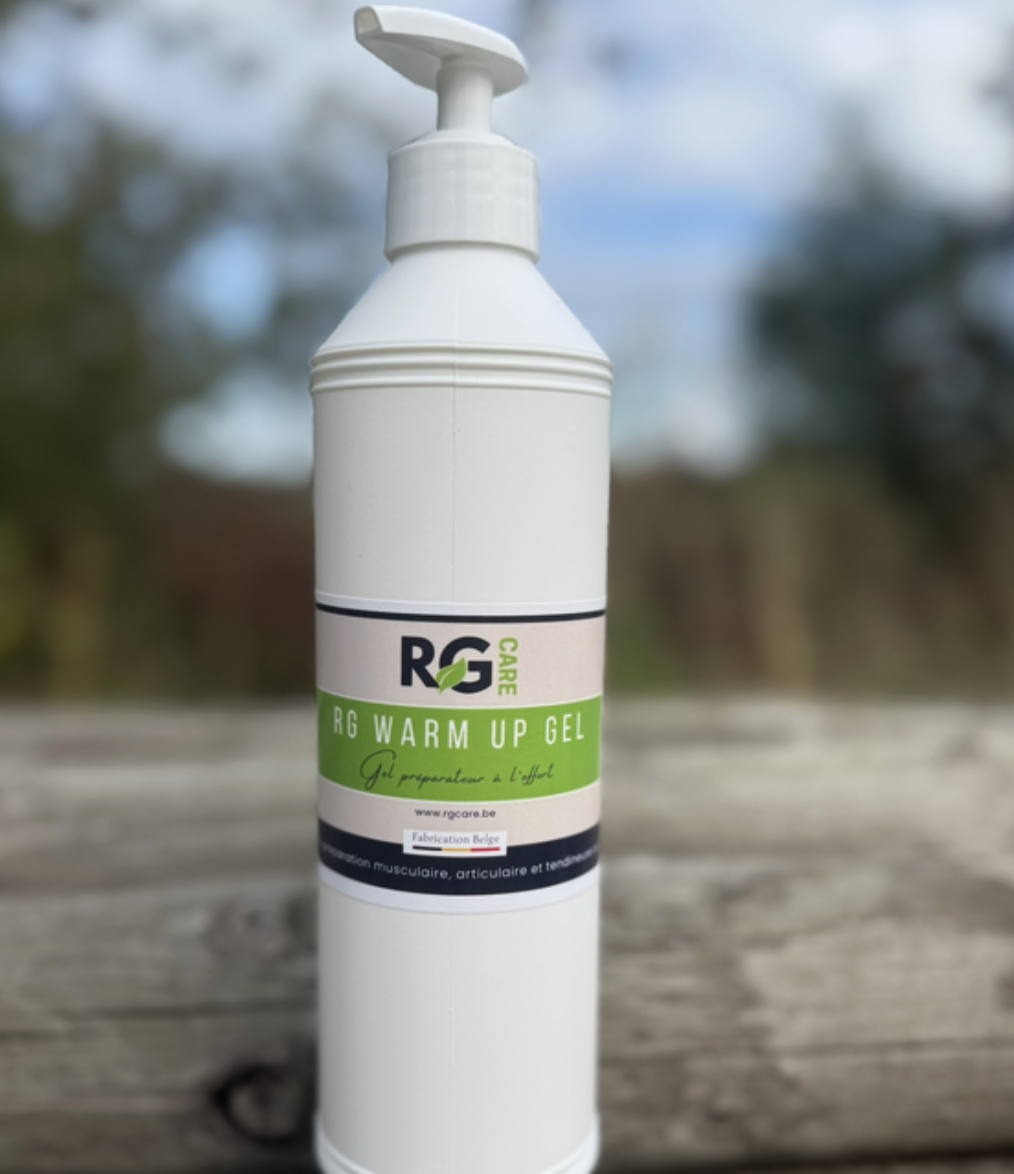 RG CARE - Warm Up gel - Gel chauffant avant l'effort