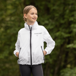 Veste de pluie d’équitation enfant ClearView Covalliero imperméable