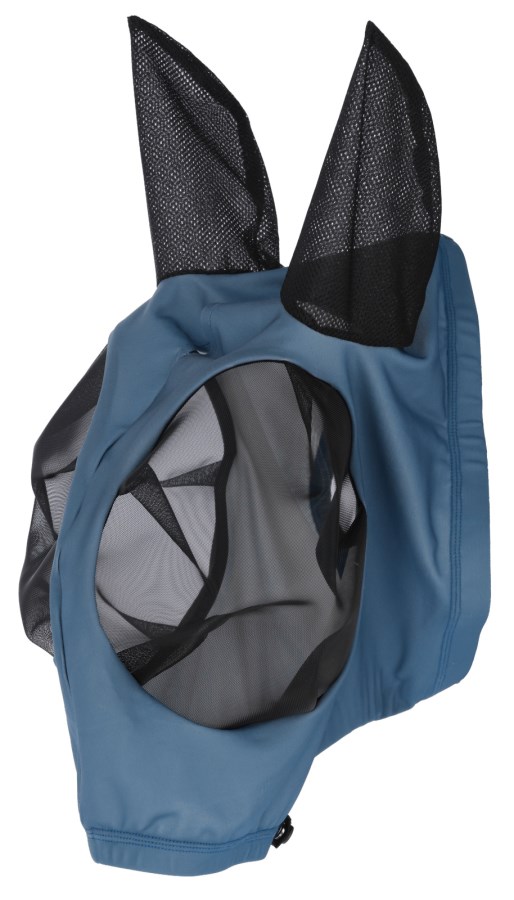 MASQUE ANTI MOUCHE ZIPPE SMOKED BLUE PONEY COVALLIERO